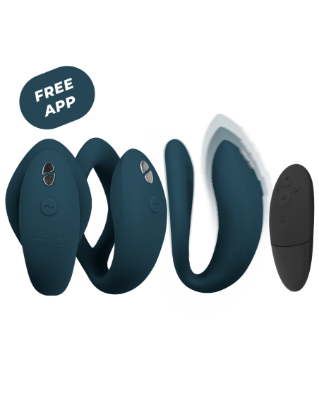 WE VIBE SYNC O VIBRADOR FLEXIBLE CONTROL REMOTO VERDE OSCURO