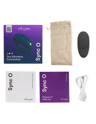 WE VIBE SYNC O VIBRADOR FLEXIBLE CONTROL REMOTO VERDE OSCURO
