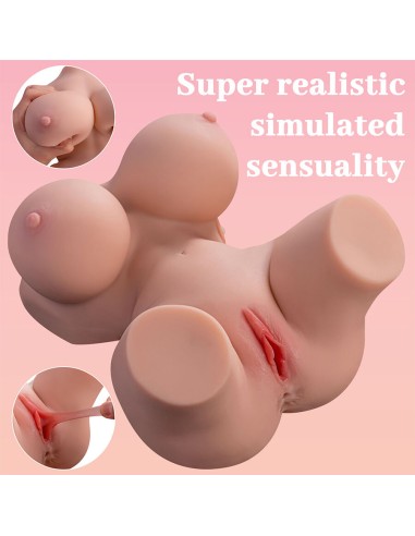 XISE FRIEDA TORSO REALASTICO FEMENINO CON VIBRACIAN 36 CM