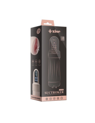 XISE SUCTROKER V30 III MASTURBADOR VAGINA CON VIBRACIAN