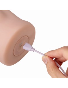 XISE AGGIE VIBRATING MASTURBADOR VAGINA CON VIBRACIAN 2