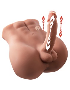 XISE BERTLETT DILDO ASS MASTURBADOR DILDO Y ANO REALASTICO POSICIAN FRONTAL CON THRUSTING 18 CM