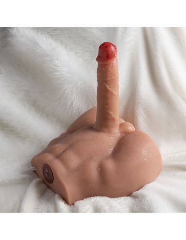 XISE PEEL DILDO ASS MASTURBADOR DILDO REALASTICO POSICIAN FRONTAL CON THRUSTING 175 CM