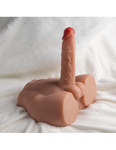 XISE PEEL DILDO ASS MASTURBADOR DILDO REALASTICO POSICIAN FRONTAL CON THRUSTING 175 CM