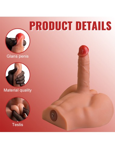 XISE PEEL DILDO ASS MASTURBADOR DILDO REALASTICO POSICIAN FRONTAL CON THRUSTING 175 CM