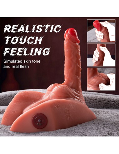XISE MICHAEL MASTURBADOR DILDO Y ANO REALASTICO CON THRUSTING 15 CM