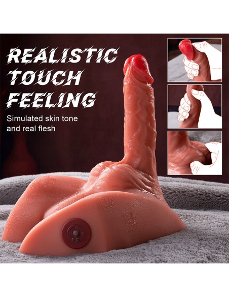 XISE MICHAEL MASTURBADOR DILDO Y ANO REALASTICO CON THRUSTING 15 CM XISE MICHAEL MASTURBADOR DILDO Y ANO REALASTICO CON THRUSTING 15 CM