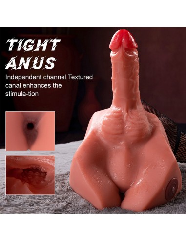 XISE MICHAEL MASTURBADOR DILDO Y ANO REALASTICO CON THRUSTING 15 CM