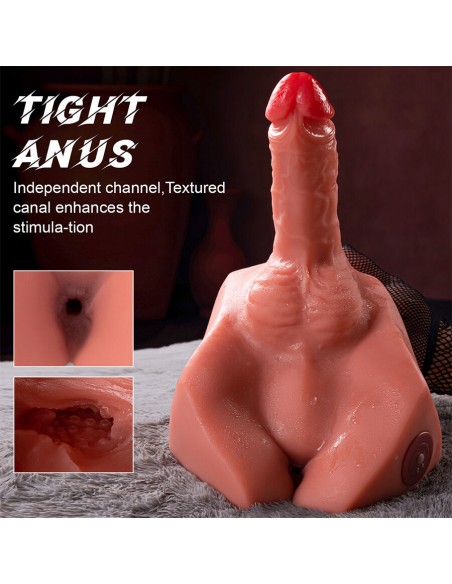 XISE MICHAEL MASTURBADOR DILDO Y ANO REALASTICO CON THRUSTING 15 CM XISE MICHAEL MASTURBADOR DILDO Y ANO REALASTICO CON THRUSTING 15 CM