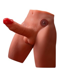 XISE JASON MASTURBADOR DILDO REALASTICO CON THRUSTING Y VIBRACIAN 17 CM
