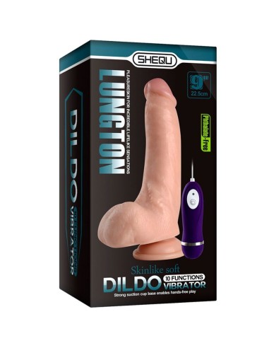 SHEQU LUNGTON DILDO VIBRADOR CON CONTROL REMOTO 225 CM