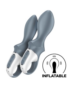 SATISFYER AIR PUMP BOOTY 1 VIBRADOR INFLABLE ANAL GRIS