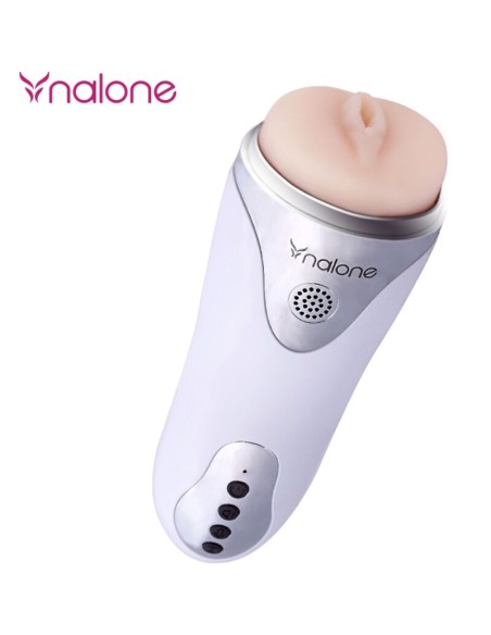 NALONE MAGICIAN MASTURBADOR CON VIBRACIAN BLANCO