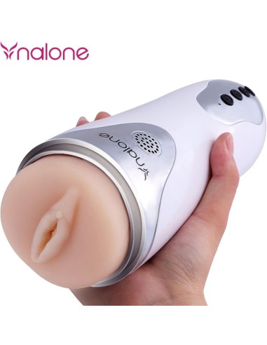 NALONE MAGICIAN MASTURBADOR CON VIBRACIAN BLANCO