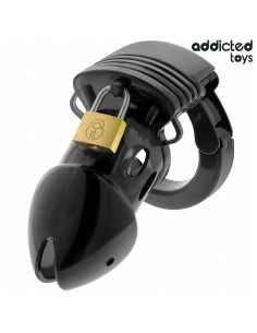 ADDICTED TOYS LOCKED CHASTITY DEPTHS JAULA PARA PENE 75 CM 2