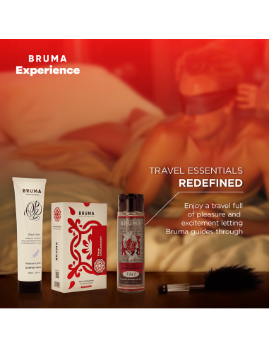 BRUMA XPERIENCE KIT TENTACIAN DULCE FRESA CON POTENCIADOR DE ORGASMOS