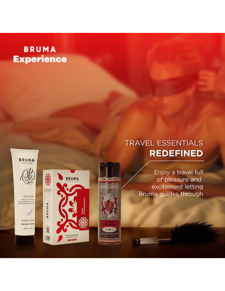 BRUMA XPERIENCE KIT TENTACIAN DULCE FRESA CON POTENCIADOR DE ORGASMOS