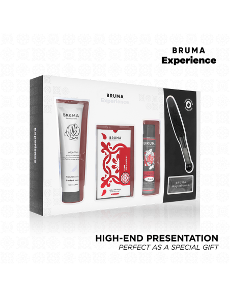 BRUMA XPERIENCE KIT TENTACIAN DULCE FRESA CON POTENCIADOR DE ORGASMOS