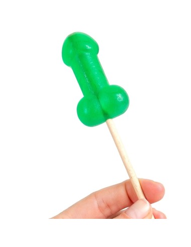 SECRETPLAY PIRULETA PENE CARAMELO MENTA CON EFECTO FRAO