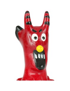 CONDOMERIE PRESERVATIVO DECORATIVO PINTADO A MANO DIABLO ROJO 2