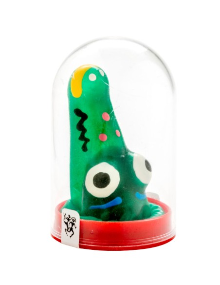 CONDOMERIE PRESERVATIVO DECORATIVO PINTADO A MANO COCODRILO MODELO 1