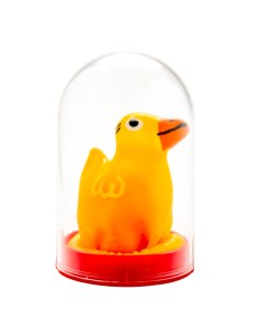 CONDOMERIE PRESERVATIVO DECORATIVO PINTADO A MANO PATO