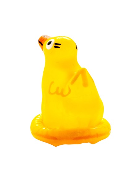 CONDOMERIE PRESERVATIVO DECORATIVO PINTADO A MANO PATO