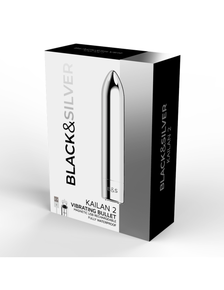 BLACKSILVER BALA VIBRADORA KAILAN 2 SILVER