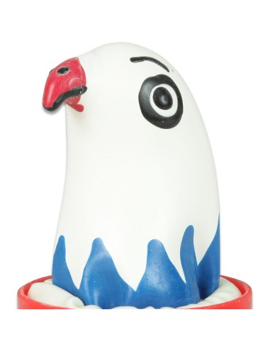 CONDOMERIE PRESERVATIVO DECORATIVO PINTADO A MANO AGUILA