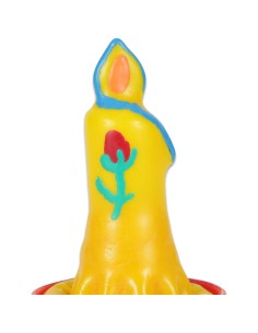 CONDOMERIE PRESERVATIVO DECORATIVO PINTADO A MANO VELA
