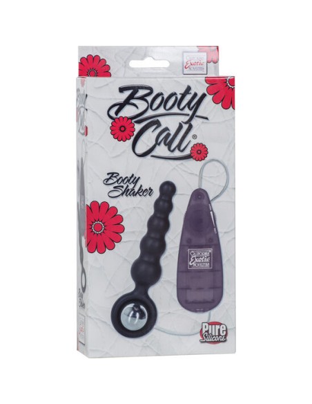 CALEX BOOTY CALL BOOTY SHAKER VIBRADOR ANAL NEGRO