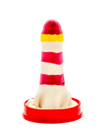 CONDOMERIE PRESERVATIVO DECORATIVO PINTADO A MANO FARO