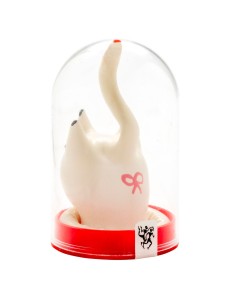 CONDOMERIE PRESERVATIVO DECORATIVO PINTADO A MANO CISNE