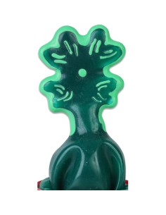 CONDOMERIE PRESERVATIVO DECORATIVO PINTADO A MANO HOJA DE TRABOL