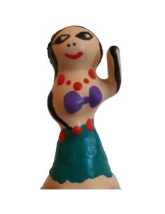 CONDOMERIE PRESERVATIVO DECORATIVO PINTADO A MANO CHICA HULA