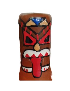CONDOMERIE PRESERVATIVO DECORATIVO PINTADO A MANO TATEM TIKI 01
