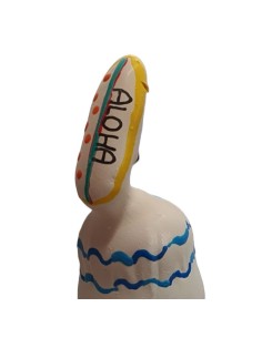 CONDOMERIE PRESERVATIVO DECORATIVO PINTADO A MANO TABLA DE SURF