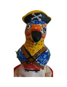CONDOMERIE PRESERVATIVO DECORATIVO PINTADO A MANO CAPITN LORO