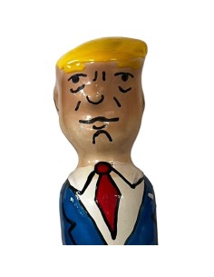 CONDOMERIE PRESERVATIVO DECORATIVO PINTADO A MANO TRUMP GRUAAN