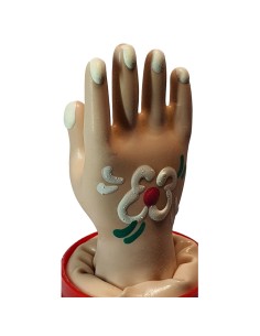 CONDOMERIE PRESERVATIVO DECORATIVO PINTADO A MANO MANO MODELO 2