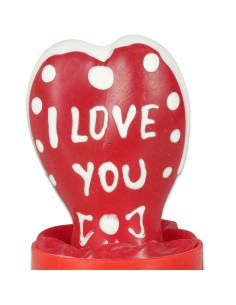CONDOMERIE PRESERVATIVO DECORATIVO PINTADO A MANO CORAZAN TE AMO MODELO 2