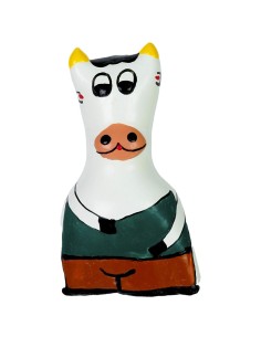 CONDOMERIE PRESERVATIVO DECORATIVO PINTADO A MANO VACA MODELO 2