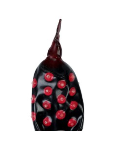 CONDOMERIE PRESERVATIVO DECORATIVO PINTADO A MANO FAQUIR NEGRO
