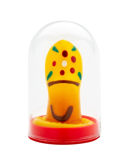 CONDOMERIE PRESERVATIVO DECORATIVO PINTADO A MANO ZUECO