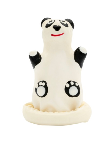 CONDOMERIE PRESERVATIVO DECORATIVO PINTADO A MANO PANDA MODELO 1