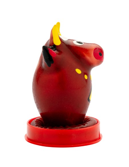 CONDOMERIE PRESERVATIVO DECORATIVO PINTADO A MANO TORO MODELO 1