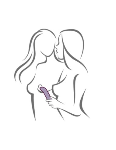 ROCKS OFF CHAIAMO G VIBRADOR G SPOT MORADO