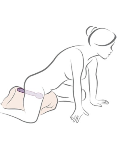 ROCKS OFF ORIEL VIBRADOR WAND FLEXIBLE FUCSIA