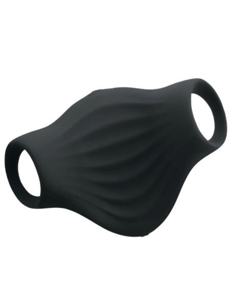 ROCKS OFF PALM MASTURBADOR VIBRADOR FLEXIBLE NEGRO