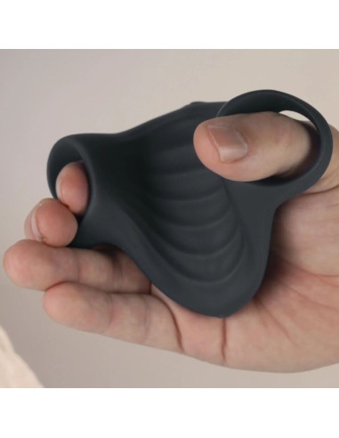 ROCKS OFF PALM MASTURBADOR VIBRADOR FLEXIBLE NEGRO